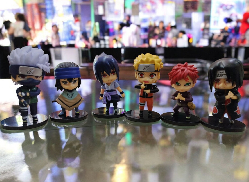 Naruto team 6 piece set