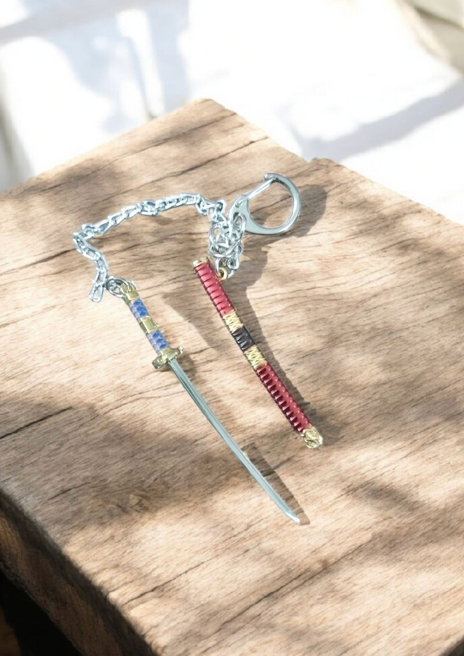 Mini katana keychain