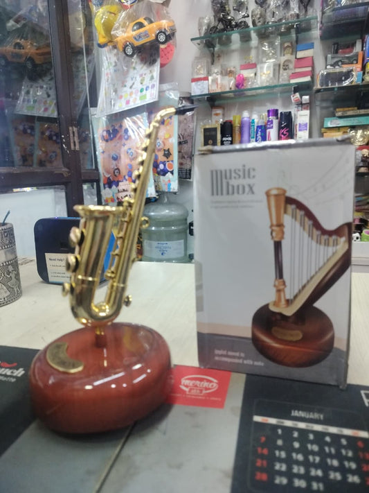 saxophone music box show piece