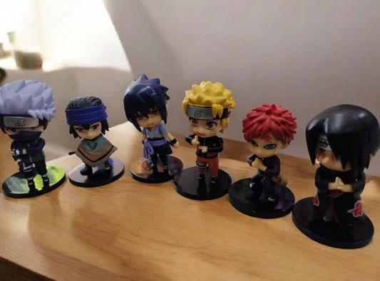 Naruto team 6 piece set