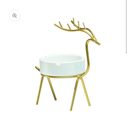 Golden Deer ash tray
