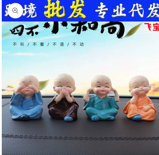 Baby monk 4 piece 2inch size