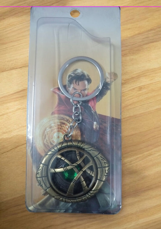 Doctor strange rotating keychain