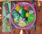 Vegetables funny cutting set toy
