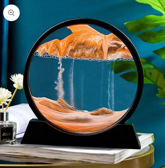 Medium creative moving sand art 7 inch