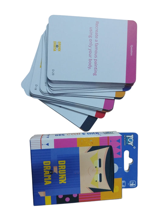 Card game drunk and drama