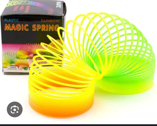 Playing spring toy 2 pieces