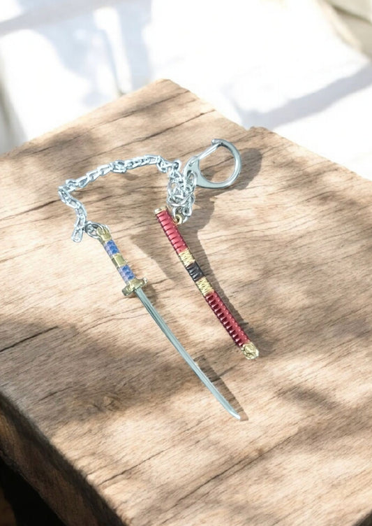 Mini katana keychain